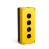 Kaseta sterownicza na 4 przyciski/lampki - pusta czarno-żółta T0-P4ECBOS