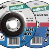 Tarcza tnąca wygięta Wolfcraft 1620300 115 mm 5 szt.