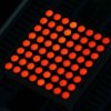 32mm 8x8 Square Matrix LED - Red Common Anode