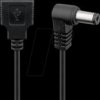 55159 Converter USB-A connector to 2.1-mm DC port, 1.5 m