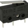 Mikroprzełącznik; SS0501P; dźwignia; 16mm; 1NO+1NC wspólny pin; szybkie; przewlekany (THT); 3A; 250V; Highly; RoHS