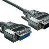 Kabel szeregowy RS PRO Męski, długość 1 m, złącze A: 15-stykowe D-sub, złącze B: 15-stykowe D-sub Żeńskie Polichlorek