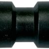Hose connector, L 33 mm, 10 bar, plastic/brass, for hose outer Ø 4 mm, 109793