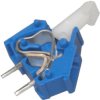 PCB terminal, 1 pole, pitch 10 mm, AWG 28-12, 24 A, cage clamp, blue, 256-764
