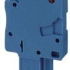 Plug, quick connection, 0.25-1.5 mm², 1 pole, 17.5 A, 6 kV, blue, 3051027