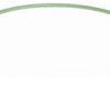 Patch cable, Han 3 A RJ45 plug, straight to Han 3 A RJ45 plug, straight, Cat 5, PVC, 2 m, green, 09457151165