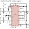 Triple Monolithic Step-Down Regulator with LDO