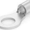 Uninsulated ring cable lug, 1.04-2.62 mm², AWG 16 to 14, 5 mm, 8-34123-1