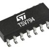 TSV794IDT Wzmacniacz operacyjny STMicroelectronics Powierzchnia 4 SO-14 50 MHz 6 V 14-pinowy
