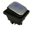 Włącznik kołyskowy KCD4-MB 16A 250V on-off niebieski hermetyczny IP65