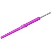 PVC-switching strand, LiYv-t, 0.14 mm², 18 x 0.1 mm, pink, outer Ø 1.1 mm, 760101406