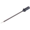 Miniature test probe, pin 0.64 mm, unsprung, 30 VAC/60 VDC, CAT O, black, 973995100
