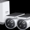 S0TX002131 Surveillance camera set, IP, WLAN, outdoor, 2 units incl. base