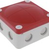 Wiska 10106840 Skrzynka przyłączeniowa (D x S x W) 95 x 95 x 60 mm czerwony IP66/IP67 5 szt.