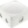 Wiska 10105595 Skrzynka przyłączeniowa (D x S x W) 95 x 95 x 60 mm szaro-biały (ral 7035) IP66/IP67 1 szt.