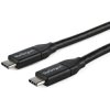 StarTech.com USB2C5C1M USB-C to USB-C Cable w/ 5A PD - M/M - 1 m (3 ft.) - USB