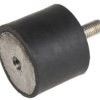 Mocowanie antywstrząsowe, M10, Ø 50mm, materiał: Guma naturalna 60Shore A, RS PRO
