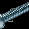 190342 Self-tapping screw with pointed pan head steel 4.8x38 PH2, pack