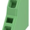 PCB terminal, 2 pole, pitch 5.08 mm, AWG 24-12, 17.5 A, spring-clamp connection, green, 1905227