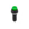 PRZEŁĄCZNIK PBS-11A BISTABILNY ZIELONY 1A 250V OKRĄGŁY