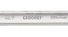 Gedore 6099190 7 3/8AF Klucz płasko oczkowy Rozmiar klucza (metryczny) (tylko do tytułu) 07 - 19 mm Rozmiar klucza (cale