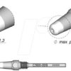 C560009 Entlötspitze C560, C560009/Ø 1,3 mm, 5,0 mm, Pincleaning