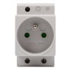 Gniazdo Modułowe 2P+Z 10A 250V Na Szynę Sn216