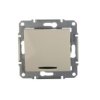 Sedna Łącznik Schodowy 10Ax Z Podświetleniem Kremowy Ip20 Sdn1500223