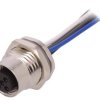Gniazdo M12 5-pin żeńskie kod A-DeviceNet CANopen przewody T4171110005-002