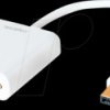 CV0058B DisplayPort adapter, DP connector to DVI socket