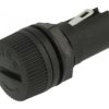 Gniazdo bezpiecznika 20mm fi 5x20mm przykręcane do obudowy 14mm PTF30