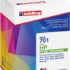 Edding atrament Zamiennik HP 912XL, 3YL84AE zamiennik Combi-Pack Czarny, Cyjan, Magenta, Żółty EDD-701 18-701
