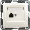 IMPRESJA Gniazdo telefoniczne pojedyncze RJ11 ecru GPT-1Y/m/27