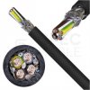 Kabel do falowników ziemny SERVO-EMV-UV 2XSLCYK-J 4x1,5mm2 czarny 0,6/1kV podwójnie ekranowany EMC linka Helukabel