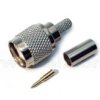 Złącze męskie TNC zaciskane na przewód: (RG58)