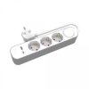 Przedłużacz stały 3x z włącznikiem oraz gniazdami USB A USB C 5m schuko PS-370SWS+USBA+USBC/5 E W-30008