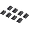 TruComponents 41050 Cable mount Self-adhesive Ø2.50-3.00mm Blk 8pcs