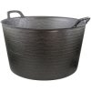 Faithfull FAIECOFLXB75 Eco Flex Tub 75 litre - Recycled Black