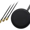 Antena Combo Siso Lte/Gps/Wifi, Dachowa Ze Złaczami 2X Sma Oraz 1X Rp-Sma...