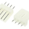 Wtyk PCB 4-pinowe raster: 2.5mm -rzędowe TE Connectivity Przewlekany 250.0 V , 350.0 V dc