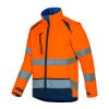 Blouson softshell LONG LIFE Orange/Marin