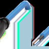 Sensor actuator cable, M12 cable socket, straight, A to open end, 4 pole, 2 m, PUR, blue, 4 A, 70181270
