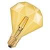 Żarówka LED Vintage 1906 LED CL DIAMOND FIL GOLD 40 non-dim 4,5W/825 E27 4058075091955