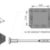 C245248 C245 SMD desoldering tip, C245248/11.9 x 14.5 mm, for PLCC socke