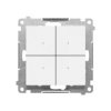 Simon 55 CONTROL B – Nadajnik bateryjny Wi-Fi, (moduł) Biały mat TENB1W.01/111