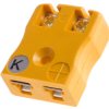 Złącze termoparowe Miniaturowe złącze gniazda płytki drukowanej RS PRO do Termopara typu K Miniaturowe Montaż na płytce