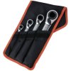 Bahco S4RM/4T S4RM Series Reversible Ratchet Spanner Set, 4 Piece