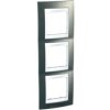 UNICA PLUS Ramka 3 potrójna pionowa terra manganowa MGU6.006V.824 SCHNEIDER ELECTRIC