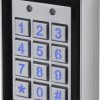 Klawiatura kodowa z RFID Sygonix SY-6428612 montaż na powierzchni 12 V DC/AC, 24 V DC/AC IP66 z podświetlaną klawiaturą