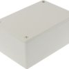 ABS enclosure, (L x W x H) 122 x 81 x 56 mm, light gray (RAL 7035), IP54, 1591XXTGY